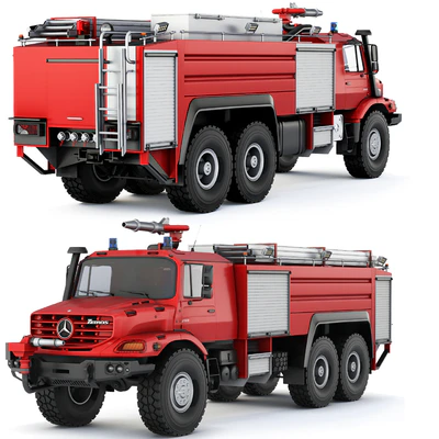 Mercedes-Benz Zetros 2733 fire truck 2022 — Вид 1
