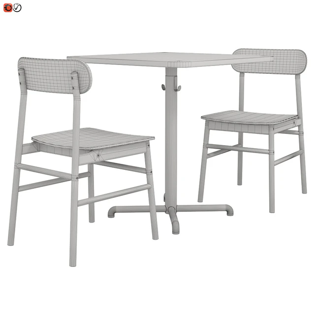 Furniture for cafe table and chair Ikea STENSELE RONNINGE 2 — Descargar