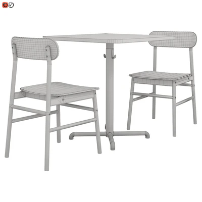 Furniture for cafe table and chair Ikea STENSELE RONNINGE 2 — Ver 2