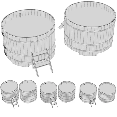 Купель круглая д1500мм от Bentwood — Вид 3