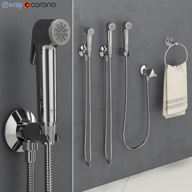 GROHE Tempesta-F Hygienic Shower Head Trigger Spray 30, Sena Trigger Spray 35 — Descargar