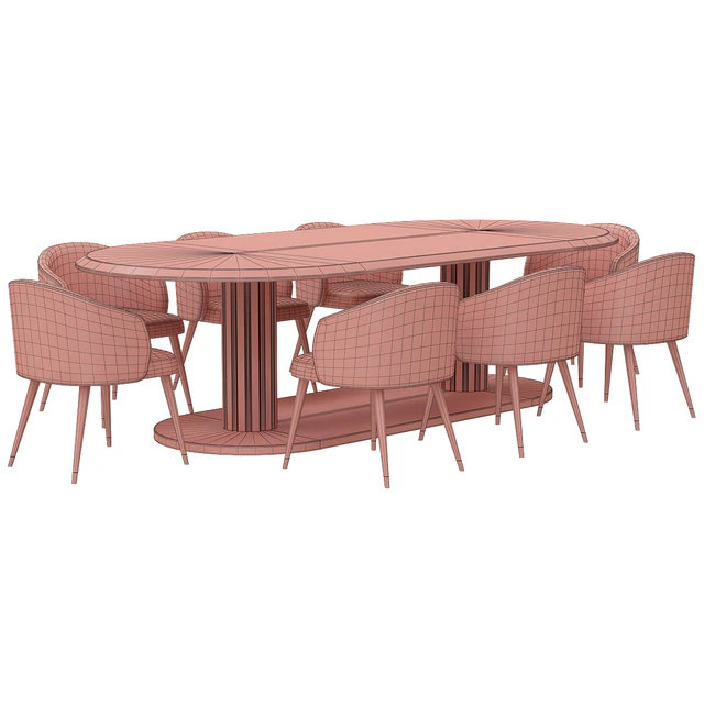 DV Home Collection Douglas Plaza Tavolo — Скачать
