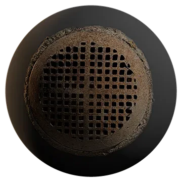 round manhole cover 030 — Скачать