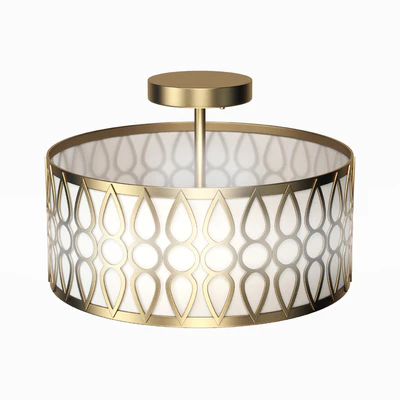 Aaru Fabric Semi Flush Mount MK3 — Ver 2