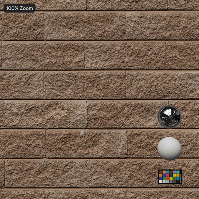 sandfaced long running bond brick wall texture brown — View 7