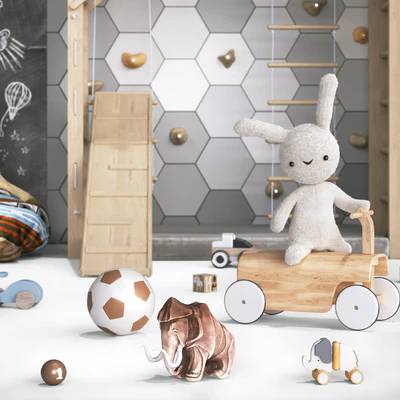 Toys , decor and furniture for nursery 131 — Ver 3