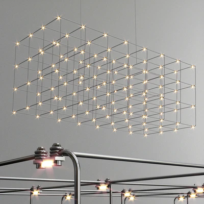 Cosmos Square Quasar Chandelier — Вид 4