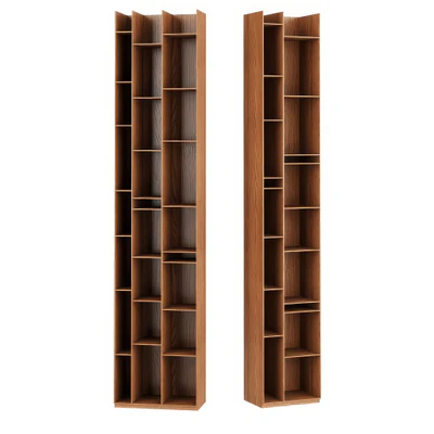 random wood bookcase by mdf italia — download