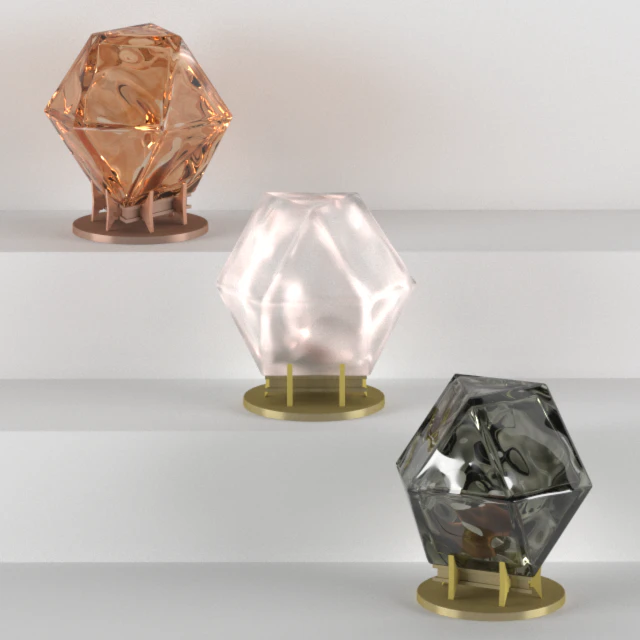 Welles Double Blown Glass (Table lamp) — Descargar