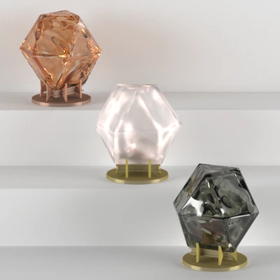 Welles Double Blown Glass (Table lamp) — Ver 2
