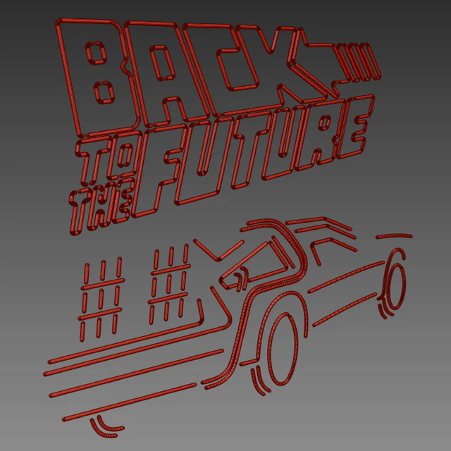 Light modules Set 110 Neon Back To The Future — Скачать