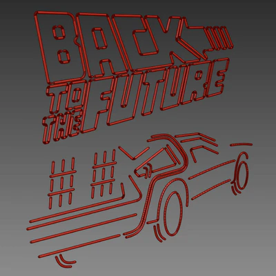 Light modules Set 110 Neon Back To The Future — Вид 5