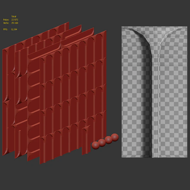 Arc Acoustic Wall Panel by Stone — Descargar