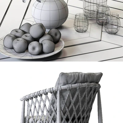 B&B Italia GINESTRA Round Table — Ver 2