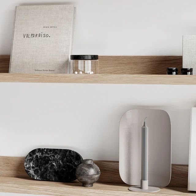 Decorative set 042 bookshelf — Скачать