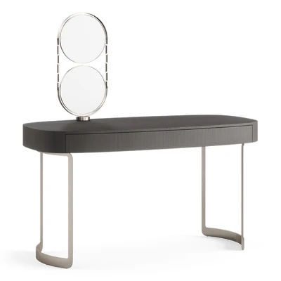 FENDI CASA MOONLIGHT LADY DESK (Charcoal Fiddleback Sycamore) — Вид 3