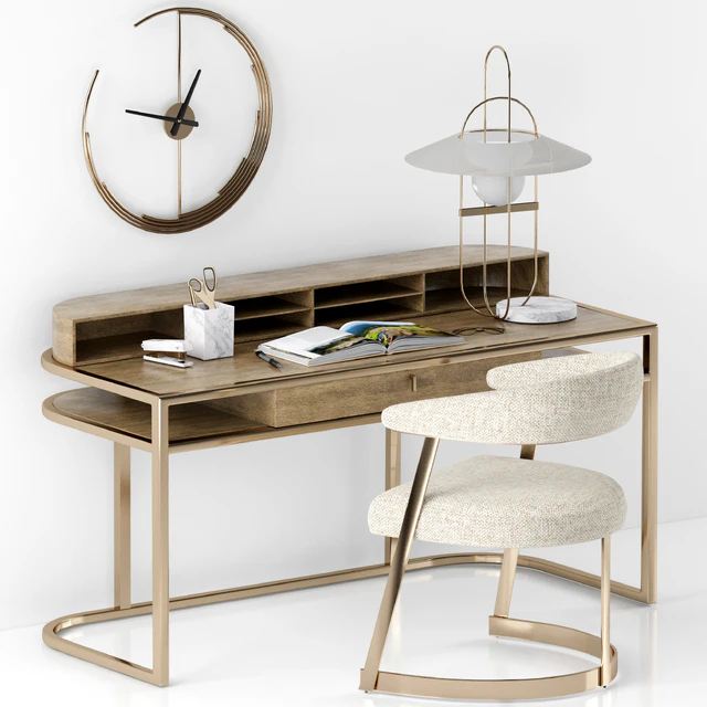 Eichholtz Highland Desk  and Dexter Dining Eichholtz Chair — Скачать