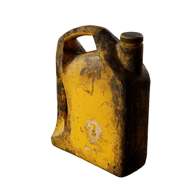 dirty plastic oil container 002 — Download