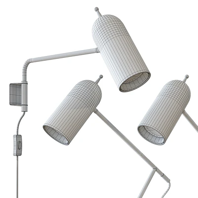 John Lewis No.045 LED Wall Light Black — Вид 2