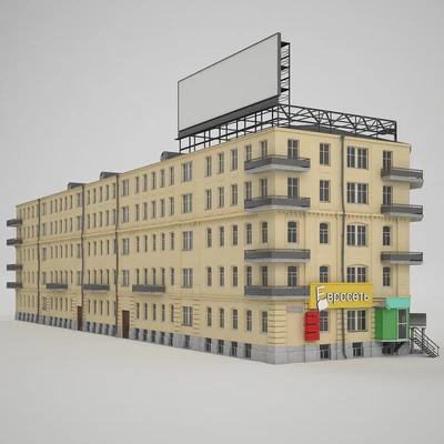 The building of Moscow Street. Warsaw highway, 7k1 — Ver 1