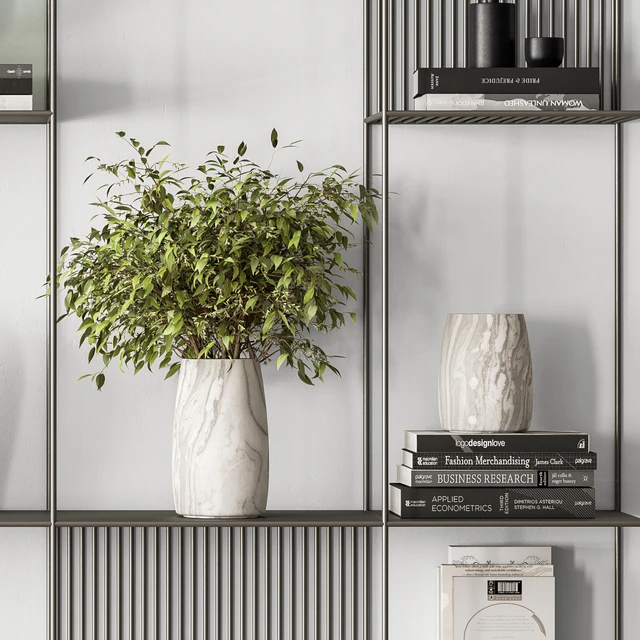 Metal Shelves Decorative with plant - Rack Set 10 — Скачать