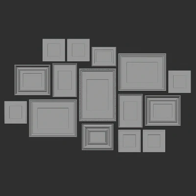 Paintings in classical frames — Ver 3