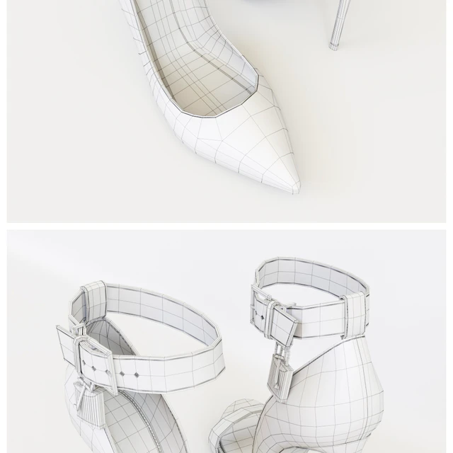 Set of women shoes — Descargar