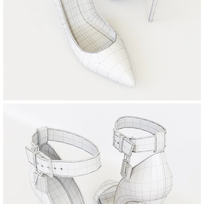 Set of women shoes — Ver 3