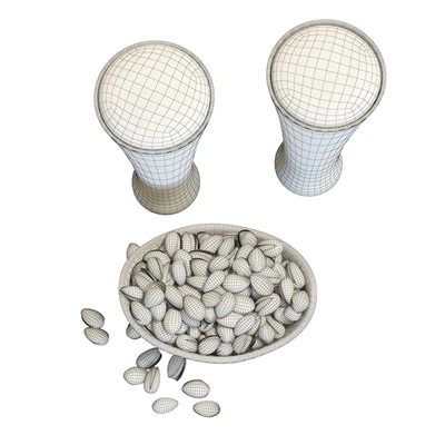 Food Set 20 / Pistachios and Beer — Ver 3