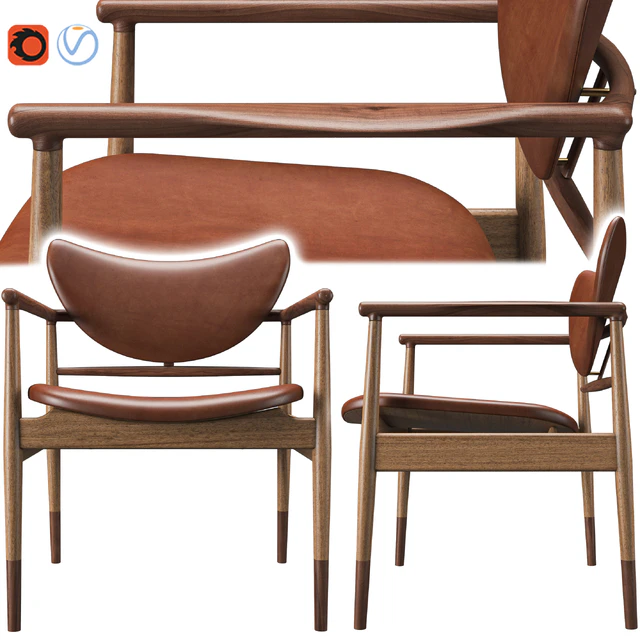 48 Chair & Kaufmann Table — Descargar