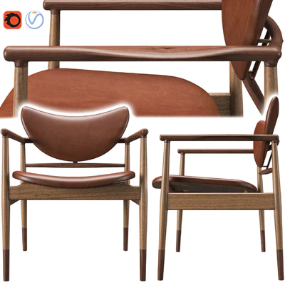 48 Chair & Kaufmann Table — Ver 3