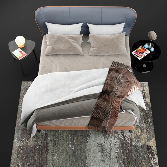 Poltrona Frau Mamy Blue Bed — Descargar
