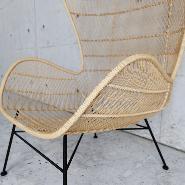 HKliving rattan egg chair natural bohemian — Descargar