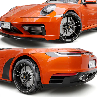 Porsche 911 Carrera 4 GTS 2022 — Вид 4