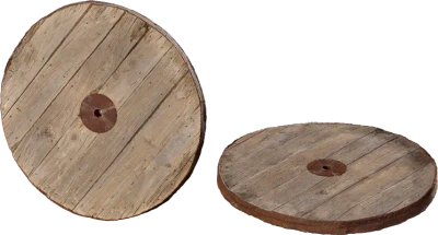 wooden wheel 001 — Descargar