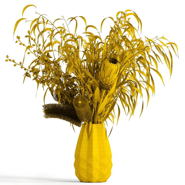 Bouquet in Katsura vase — Descargar