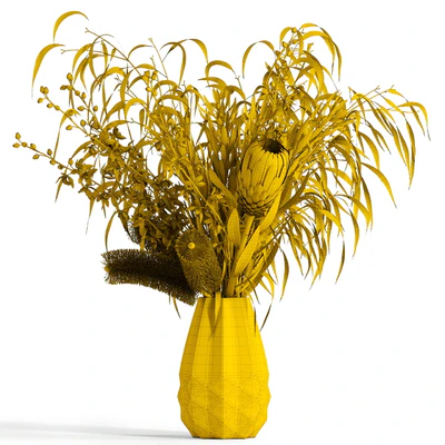 Bouquet in Katsura vase — Ver 2
