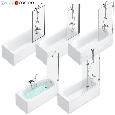 Bath and shower curtains Villeroy & Boch — Ver 1