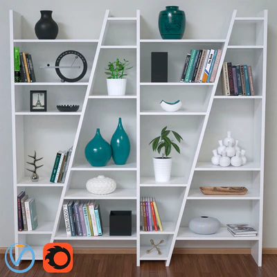Delta Composition Shelving Unit — Ver 1