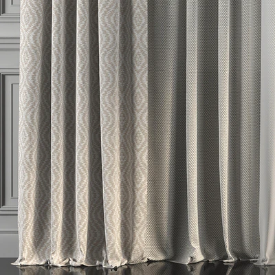 Curtains with window 190 — Ver 3