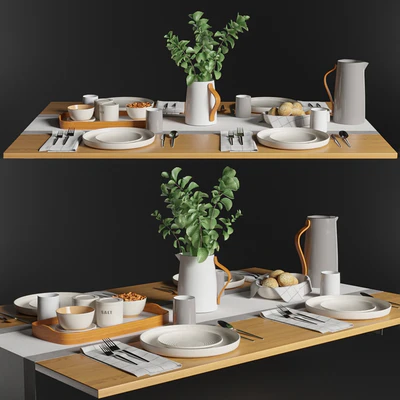 Сервировка стола / Table setting 2 — Вид 1