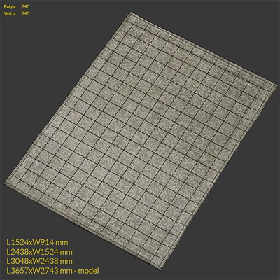 Carpet Pottery Barn Luna Tonal Tufted Gray Rug — Ver 2