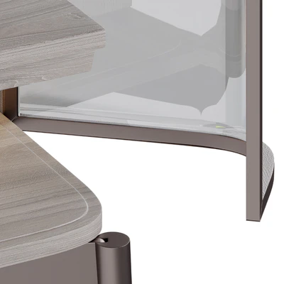 Archiproducts SHIBUSA wood and glass display cabinet — Вид 4