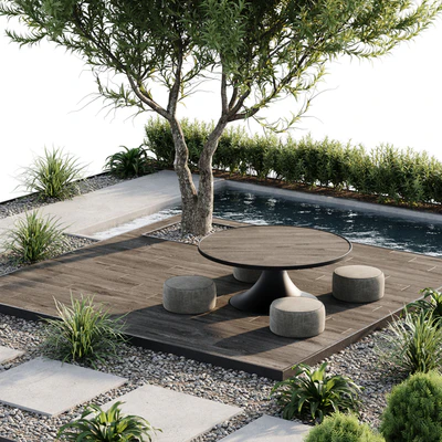 Town Square and Outdoor Plants 6 — Вид 4