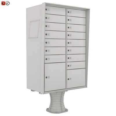 Floor mailbox USPS — Ver 2