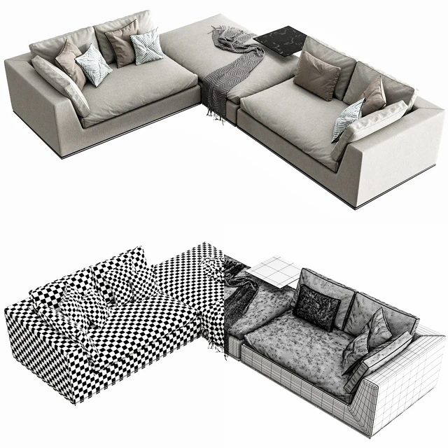 Minotti Hamilton Arrangement 03 — Descargar