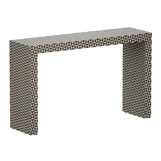 Консоль Intarsia Black Console Table (Crate and Barrel) — Скачать