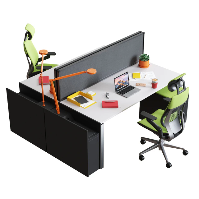 Steelcase - Office Table FrameOne Work Space — Скачать