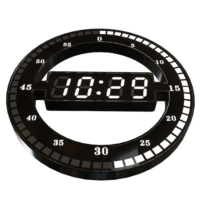 LED Ring Wall Clock — Descargar