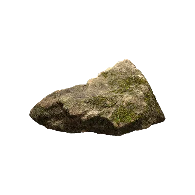 small mossy rock 001 — Скачать